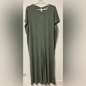 NEW FP Beach Green Slouchy Sleeveless Jumpsuit Every Day and Any Where